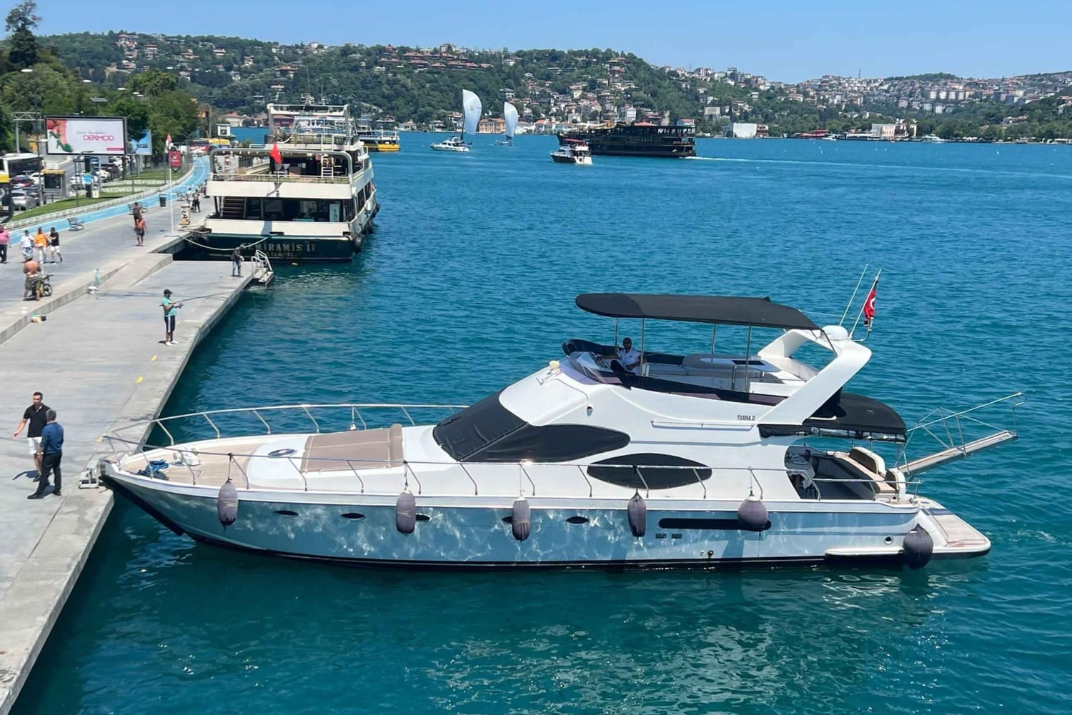 Istanbul: Private Bosphorus Strait Sightseeing Yacht Cruise