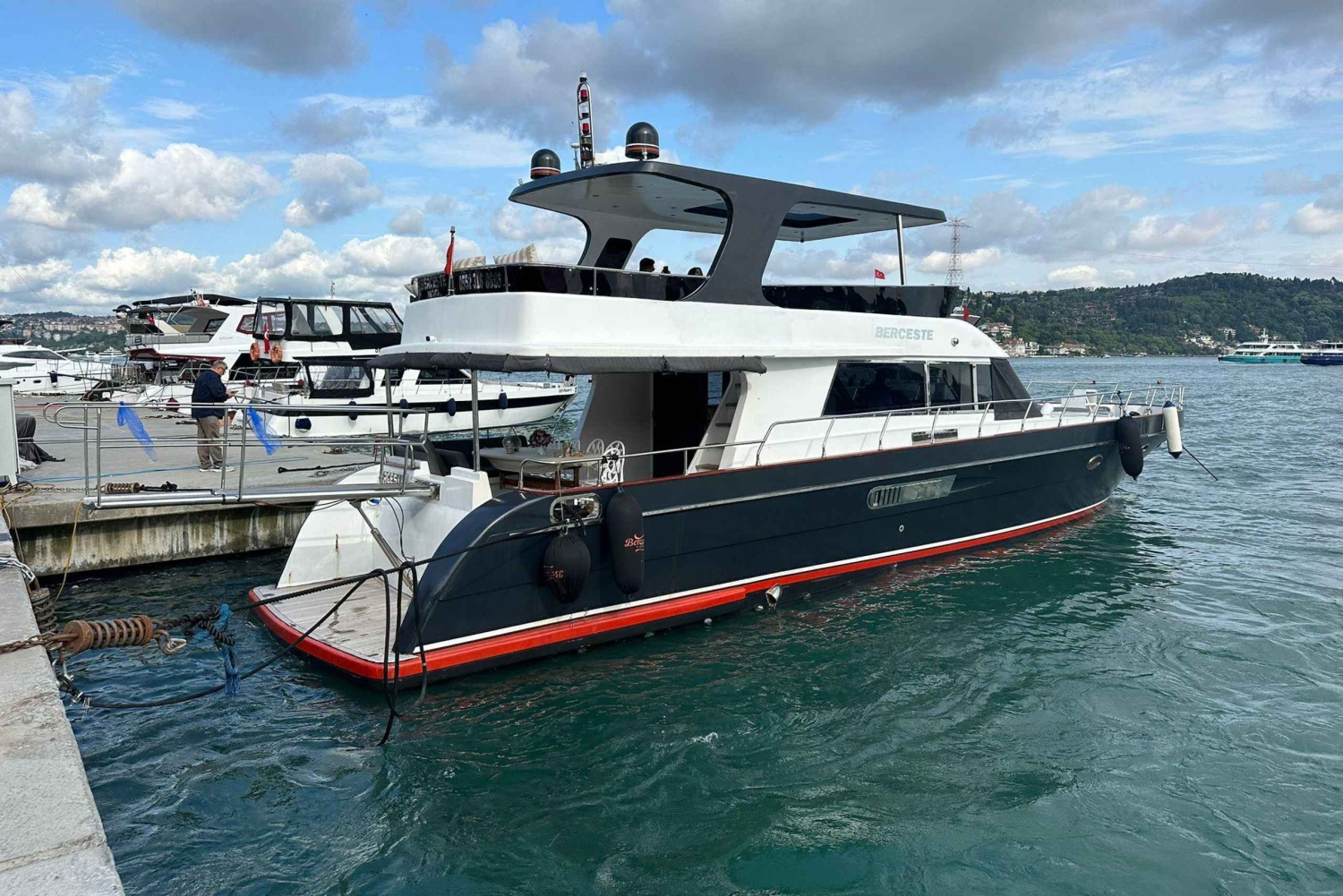 Istanbul: Private Bosphorus Tour On Luxury Yacht Eco#2