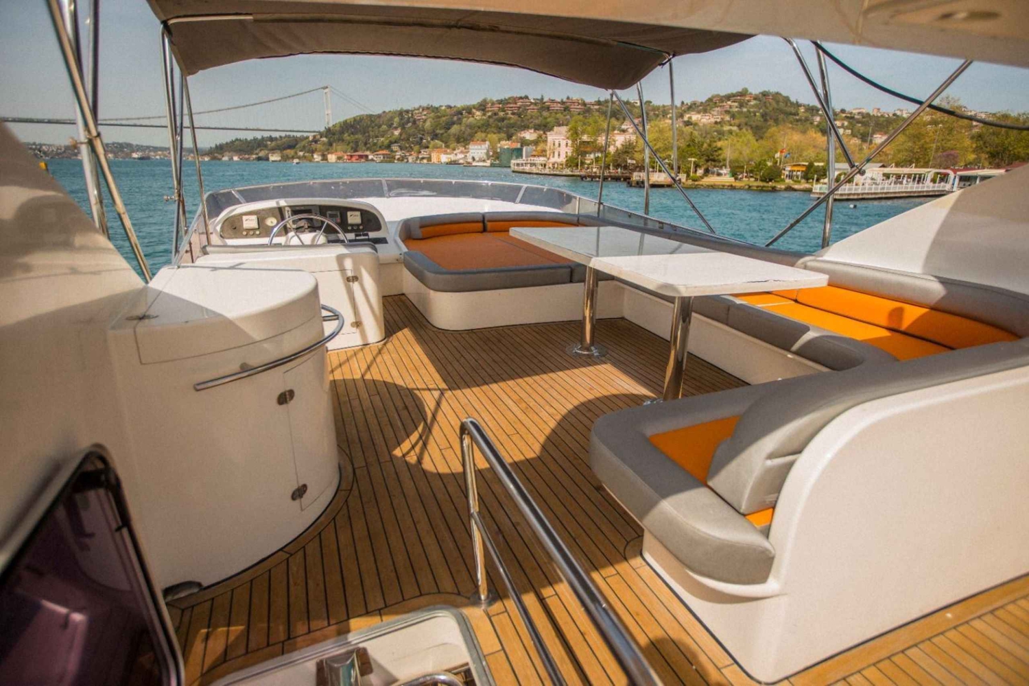 Istanbul: Private Bosphorus Tour on Luxury Yacht w/transfer