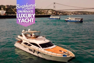Istanbul: Private Bosphorus Tour on Luxury Yacht w/transfer