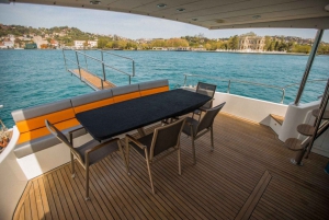 Istanbul: Private Bosphorus Tour on Luxury Yacht w/transfer