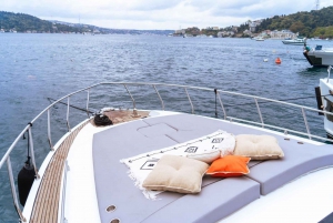 Istanbul: Private Bosphorus Yacht with Tour Guide and Snacks
