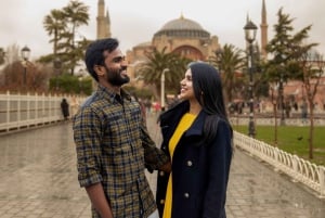 Istanbul: Private photoshoot at Hagia Sophia&Blue Mosque