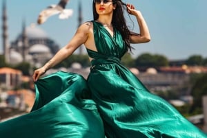 Istanbul: Professional Outdoor Terrace Photo Shooting