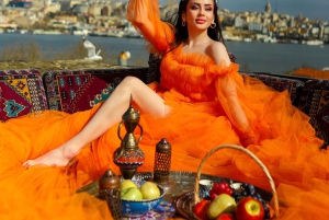 Istanbul: Professional Outdoor Terrace Photo Shooting