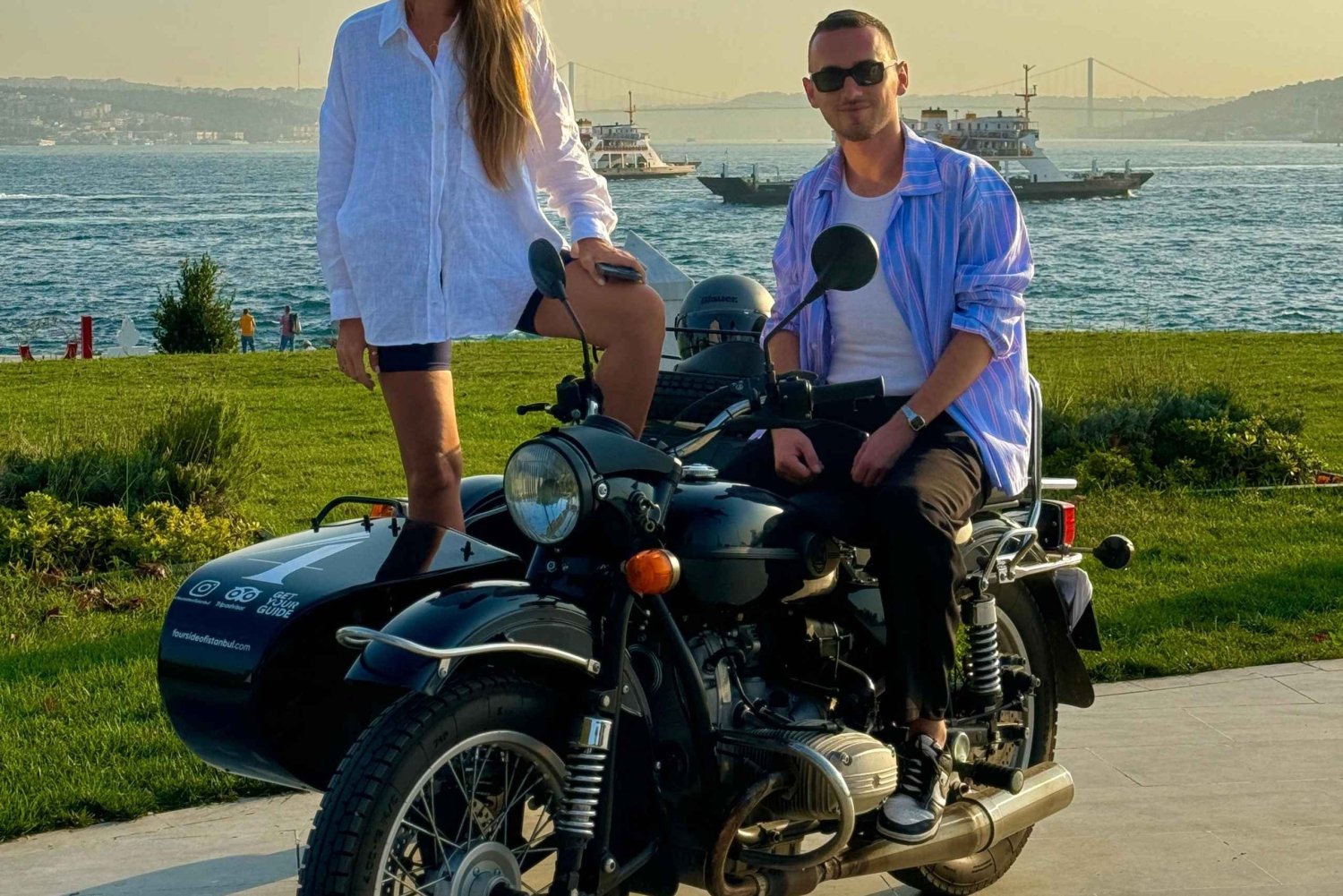 Istanbul:Sidecar Tour, Highlights,Hidden Gems & 2 Continents