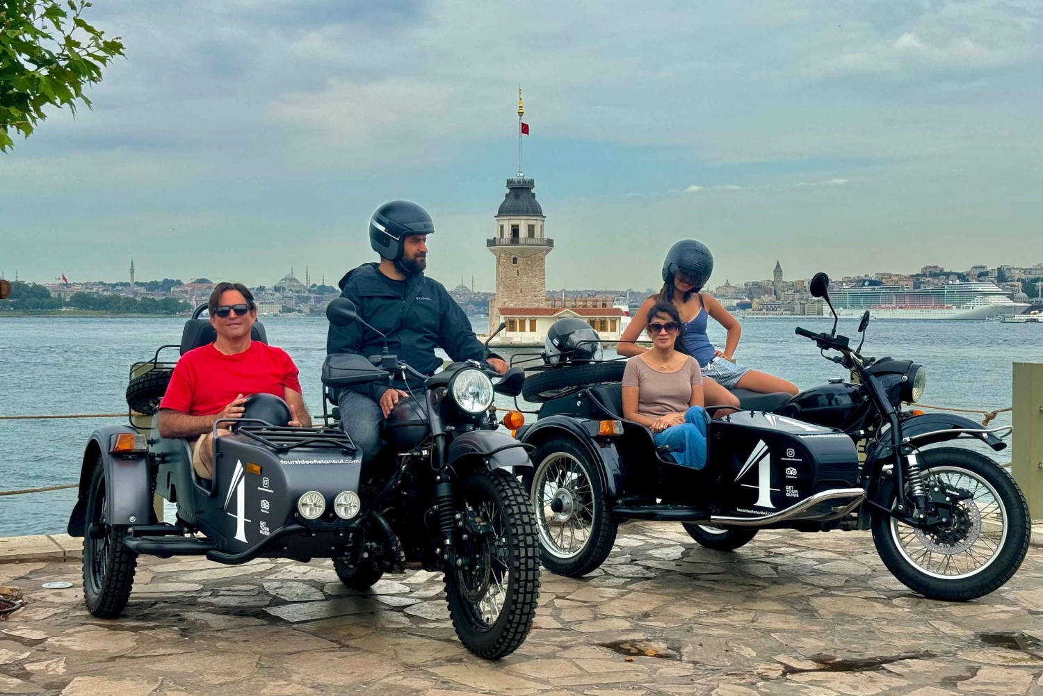 Istanbul:Sidecar Tour, Highlights,Hidden Gems & 2 Continents
