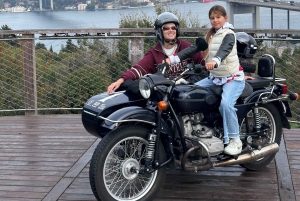 Istanbul:Sidecar Tour, Highlights,Hidden Gems & 2 Continents