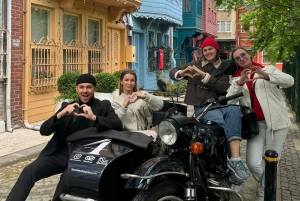 Istanbul:Sidecar Tour, Highlights,Hidden Gems & 2 Continents