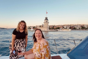 Istanbul: Small Group Yacht Tour with Unlimited Wine