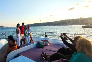 Istanbul: Bosphorus Sunset Yacht Cruise with Live Guide