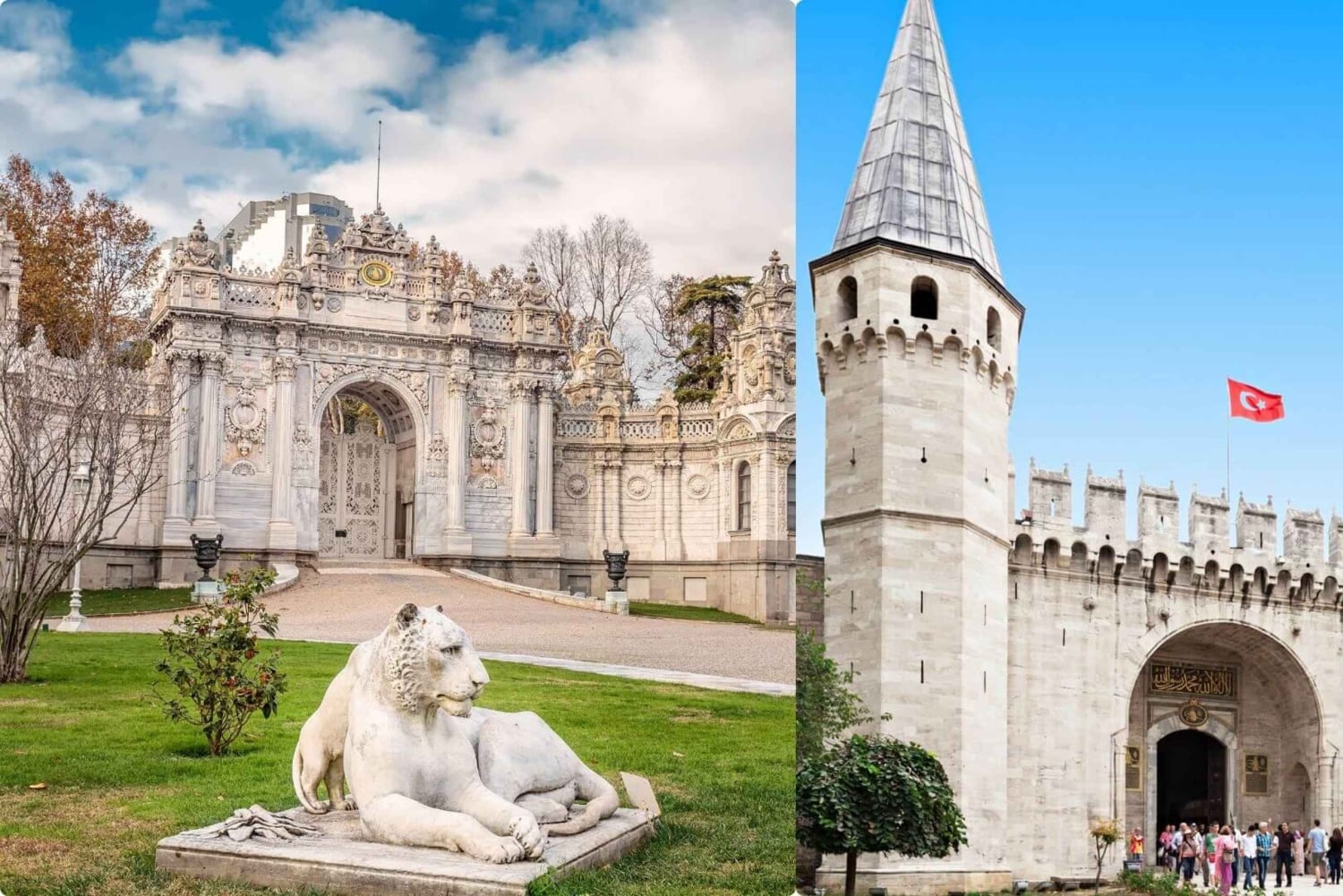 Istanbul: Topkapi Palace & Dolmabahce Palace Combo Ticket