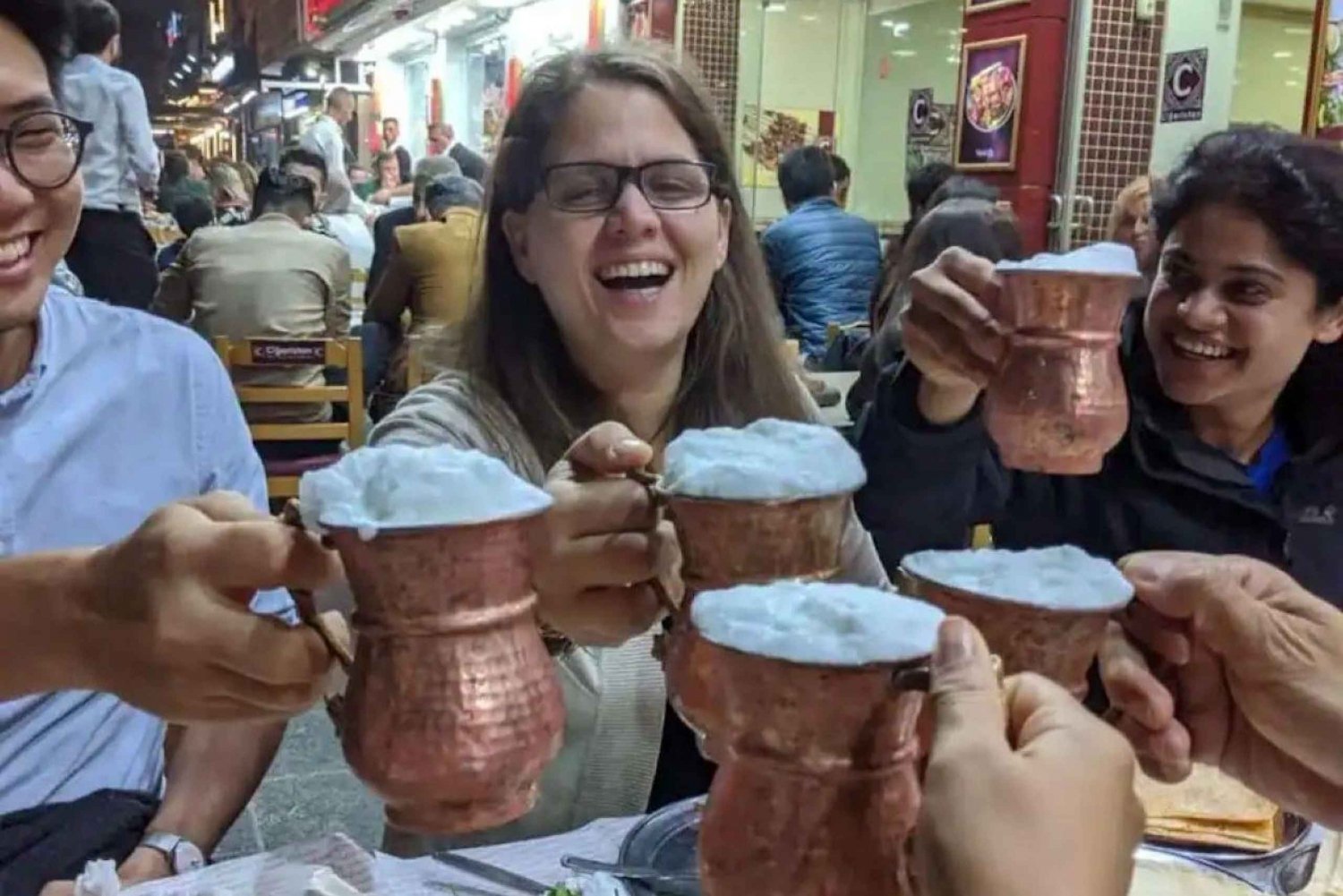 Istanbul: Turkish Food Night and Rooftop Experience