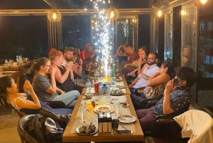 Istanbul: Turkish Food Night and Rooftop Experience