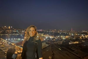 Istanbul: Turkish Food Night and Rooftop Experience
