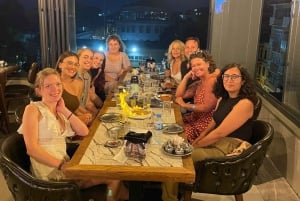 Istanbul: Turkish Food Night and Rooftop Experience