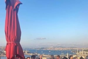 Istanbul: Turkish Food Night and Rooftop Experience