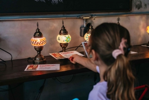 Istanbul: Turkish Mosaic Lamp Workshop with Drinks & Snacks