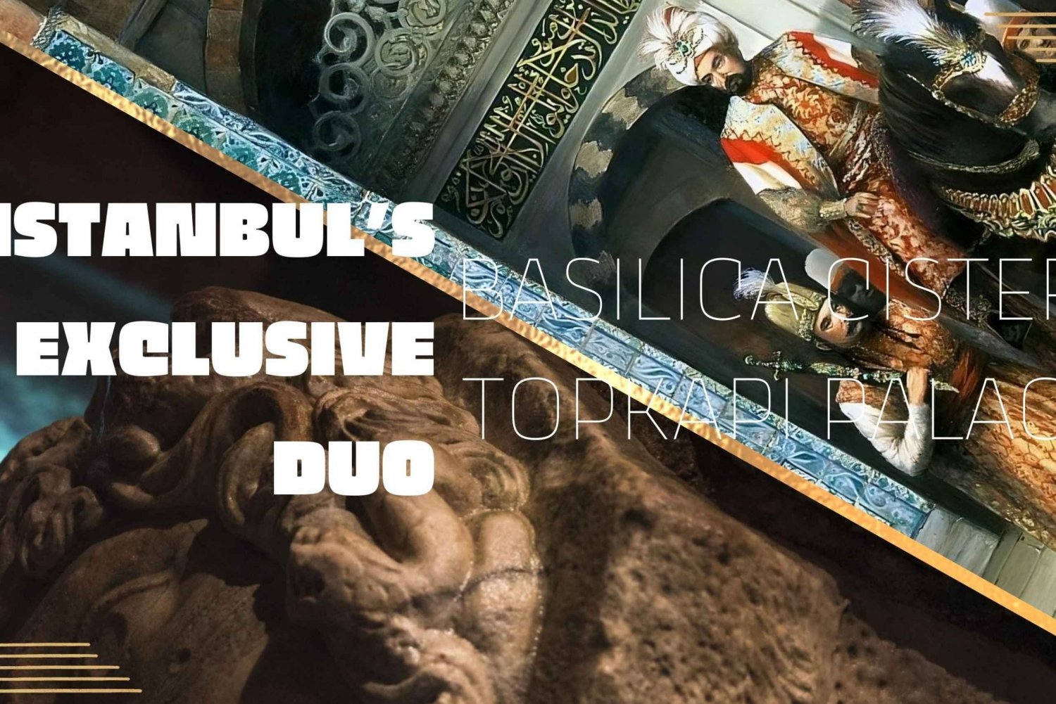 Istanbul's Exclusive Duo: Basilica Cistern & Topkapı Palace