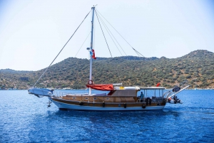 Kas: Limanagzi Beach & Island-Hopping Boat Tour with Lunch