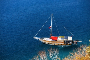 Kas: Limanagzi Beach & Island-Hopping Boat Tour with Lunch