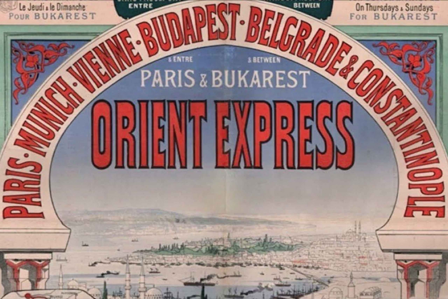 Orient Express & Agatha Christie's Constantinople&PeraPalace