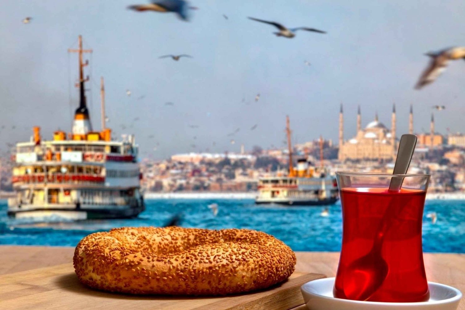Istanbul: Taste of Turkey with Europe & Asia by Ferry
