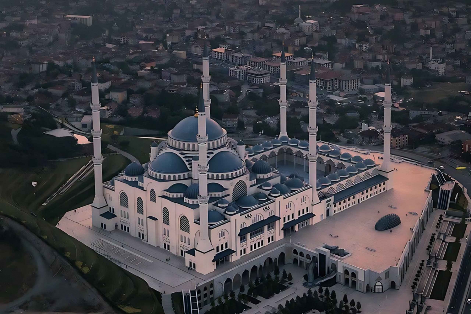 Tour to Camlica Hill, Camlica Mosque & Camlica Tower