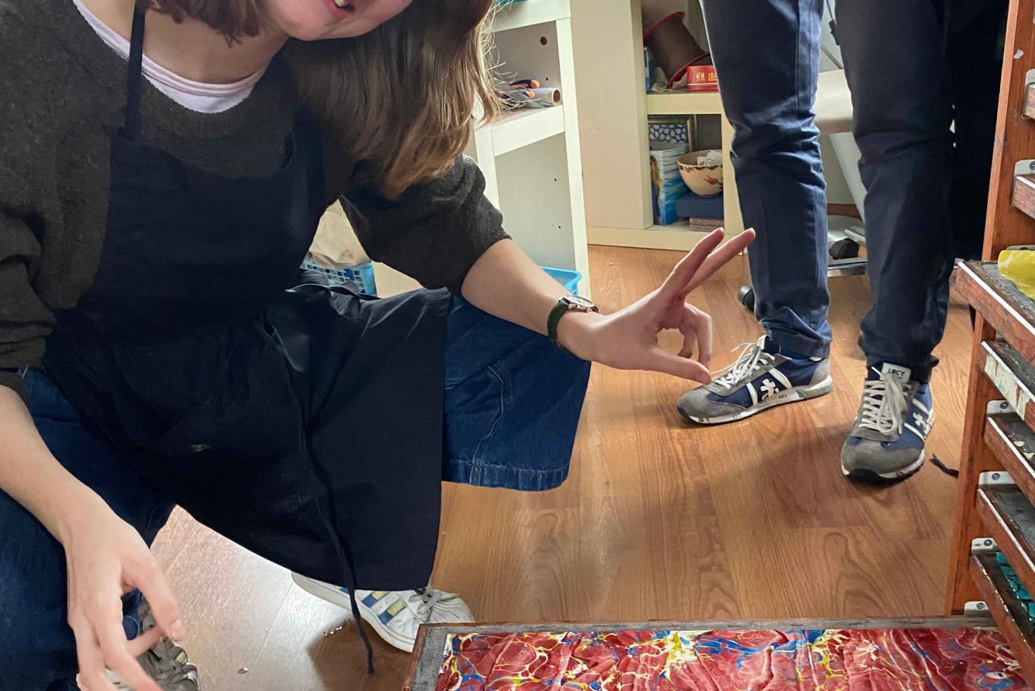 Turkish Marbling Paper Ebru Art Workshop