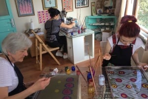 Turkish Marbling Paper Ebru Art Workshop