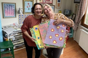 Turkish Marbling Paper Ebru Art Workshop