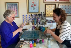 Turkish Marbling Paper Ebru Art Workshop