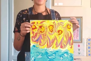 Turkish Marbling Paper Ebru Art Workshop