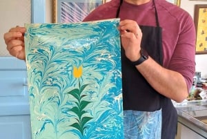 Turkish Marbling Paper Ebru Art Workshop