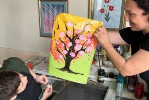 Turkish Marbling Paper Ebru Art Workshop