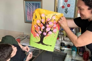 Turkish Marbling Paper Ebru Art Workshop