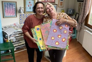 Turkish Marbling Paper Ebru Art Workshop