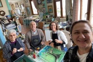 Turkish Marbling Paper Ebru Art Workshop