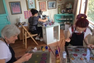 Turkish Marbling Paper Ebru Art Workshop