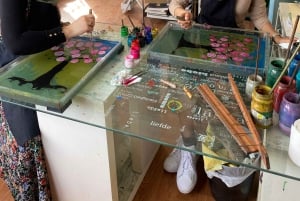 Turkish Marbling Paper Ebru Art Workshop