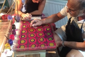 Turkish Marbling Paper Ebru Art Workshop