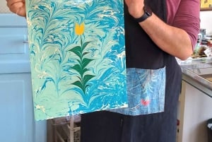 Turkish Marbling Paper Ebru Art Workshop