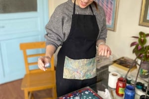 Turkish Marbling Paper Ebru Art Workshop