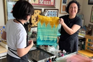 Turkish Marbling Paper Ebru Art Workshop