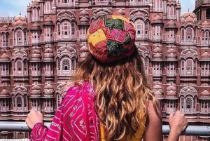 Tour panoramico di 2 giorni della città rosa di Jaipur in tuk tuk