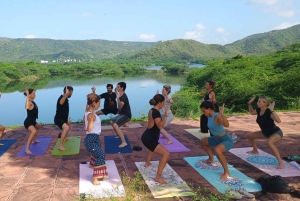 3 timers privat yoga- og meditasjonstur i Jaipur