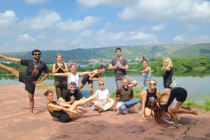 3 timers privat yoga- og meditasjonstur i Jaipur