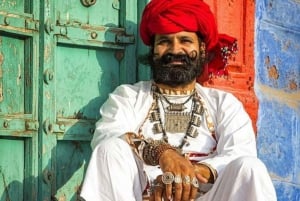 5 Tage Delhi Agra Jaipur Privatreise mit Leoparden-Safari