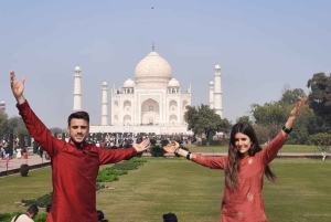 Ruta de 6 días por el Triángulo de Oro con visita espiritual a Benarés