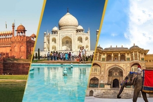 6 dagar Gyllene triangeln med Varanasi privat resa